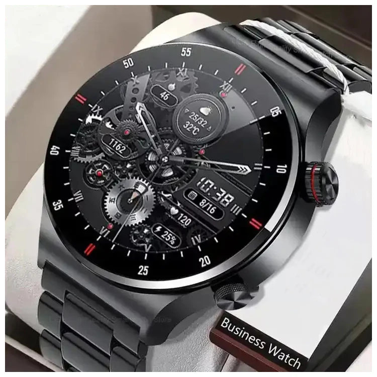 QW33 New Calling Original Smart Watch Men Full Touch Screen Sports Fitness Watch Is Suitable for Android Ios Smartwatch