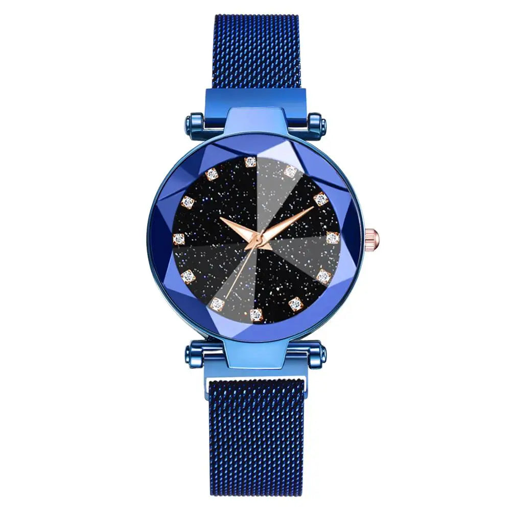 Relógio Feminino Magnético Personalizável a Quartzo – Fashion e Casual