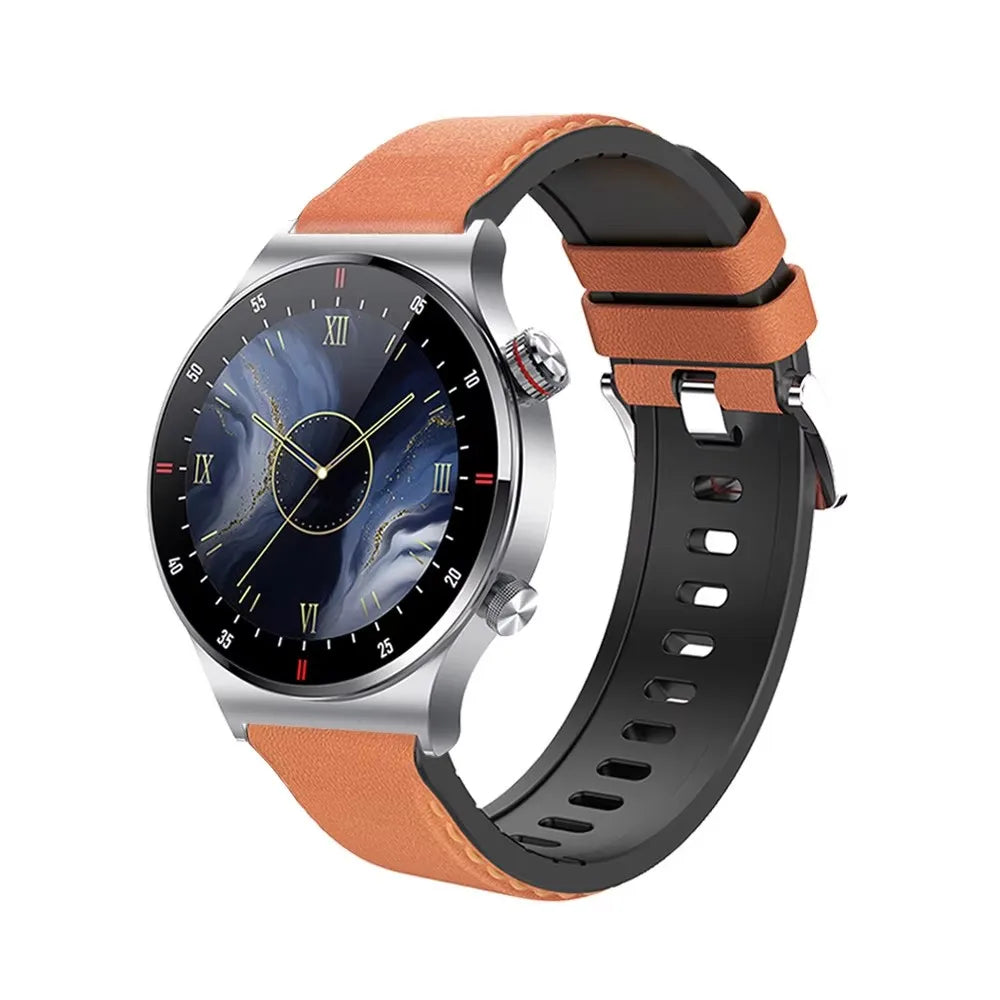 QW33 New Calling Original Smart Watch Men Full Touch Screen Sports Fitness Watch Is Suitable for Android Ios Smartwatch