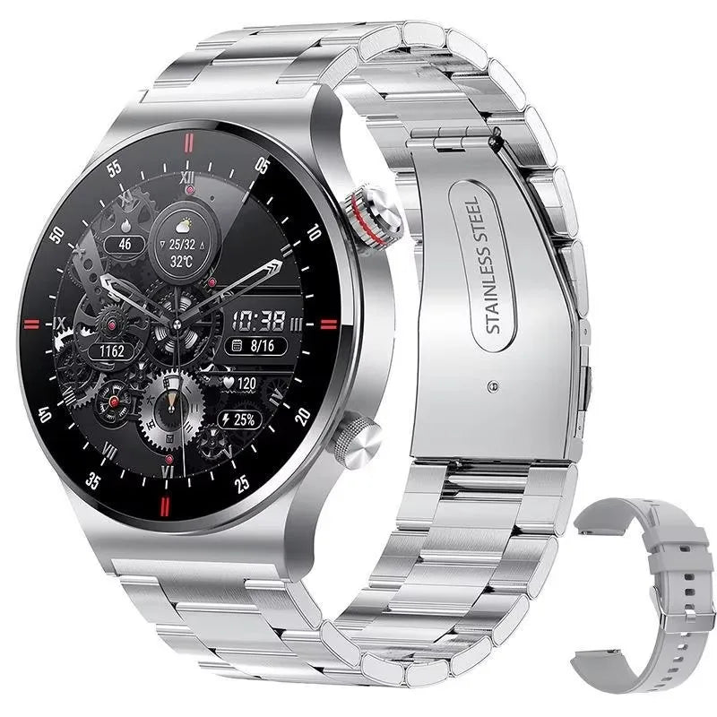 QW33 New Calling Original Smart Watch Men Full Touch Screen Sports Fitness Watch Is Suitable for Android Ios Smartwatch
