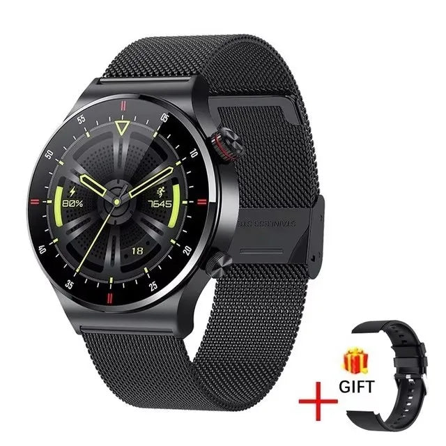 QW33 New Calling Original Smart Watch Men Full Touch Screen Sports Fitness Watch Is Suitable for Android Ios Smartwatch