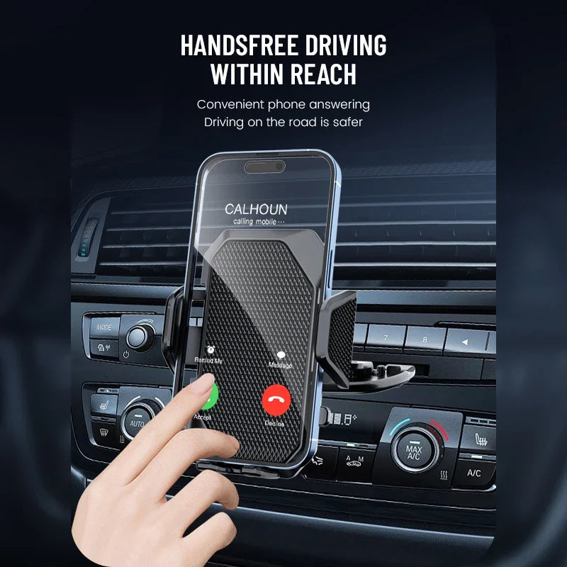 Novo suporte para celular veicular, compatível com e-commerce internacional, entrada para CD, trava automática e suporte para GPS.