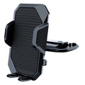 Novo suporte para celular veicular, compatível com e-commerce internacional, entrada para CD, trava automática e suporte para GPS.