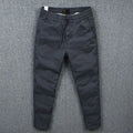 Men's Loose Fit Pure Cotton Work Pants Durable Casual Trousers for Labor Protection Fashionable Urban Style Long Pants