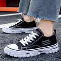 Shoes for Men Fashion Casual Canvas Mens Shoes Light Comfortable Walking Flats for Men Outdoor Tennis Sneakers Tenis Para Hombre