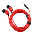 High Quality Long Earphones in ear Wired Earphone Monitor Headphone 3.5mm Stereo Headset for xiaomi iphone 5 6 Phone