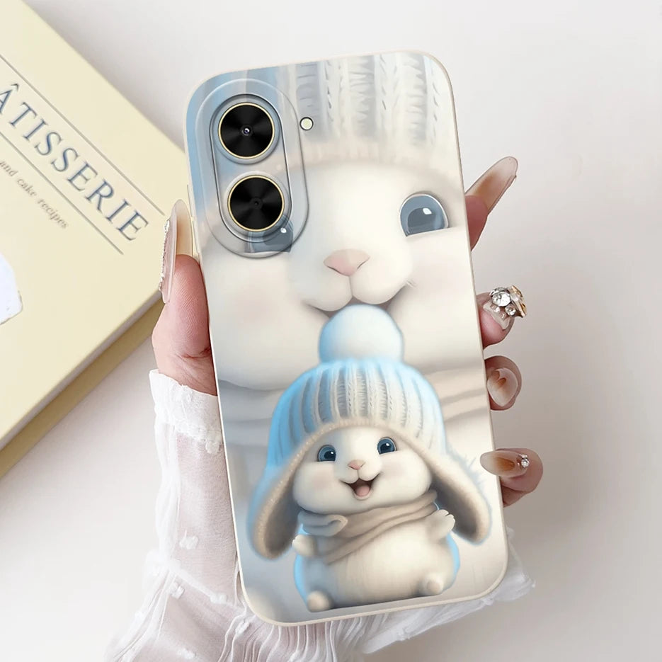 Capa para Xiaomi Redmi A5 4G PocoC71, nova capa moderna com pintura em tons de doce, capa de TPU macia e fosca para Xiaomi Poco C71 Redmi A5.
