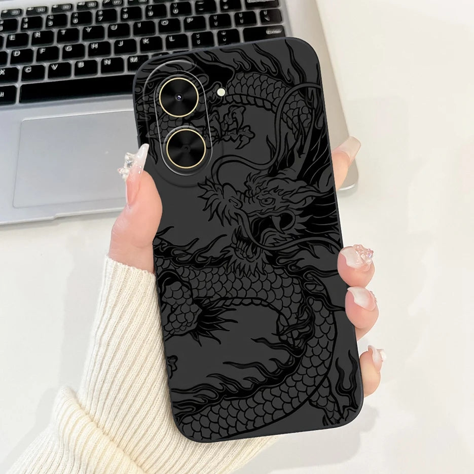 Capa para Xiaomi Redmi A5 4G PocoC71, nova capa moderna com pintura em tons de doce, capa de TPU macia e fosca para Xiaomi Poco C71 Redmi A5.