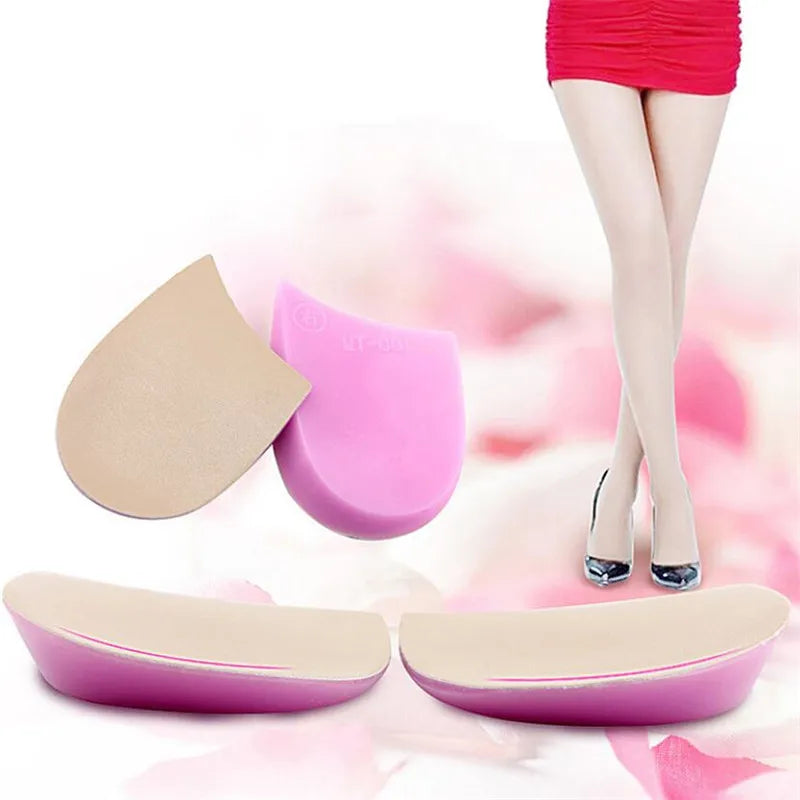 Orthopedic Shoes Sole Insoles O/X Type Leg Insoles Shoe Inserts Medial Lateral Heel Wedge Lift Silicone Pads Corrective Unisex