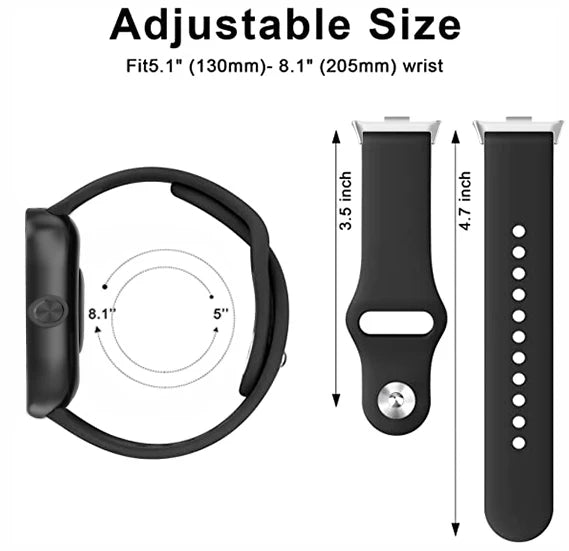 Silicone Band for xiaomi Redmi Watch 4 Strap accessories wristband Sport Replacement belt correa bracelet Miband 8 pro bands