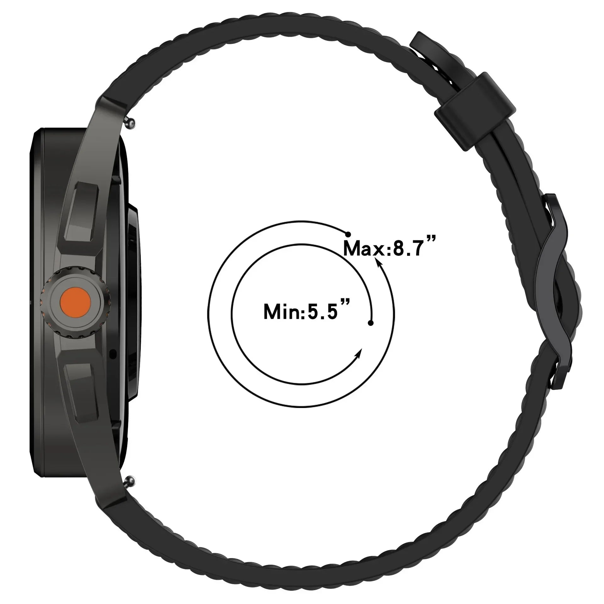 22mm Breathable Silicone Strap For OnePlus Watch 3 2 2R/OnePlus 46mm WatchBand For OPPO Watch 4Pro X X2/Realme Watch S2 2 3 3Pro