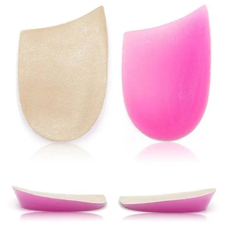 Orthopedic Shoes Sole Insoles O/X Type Leg Insoles Shoe Inserts Medial Lateral Heel Wedge Lift Silicone Pads Corrective Unisex