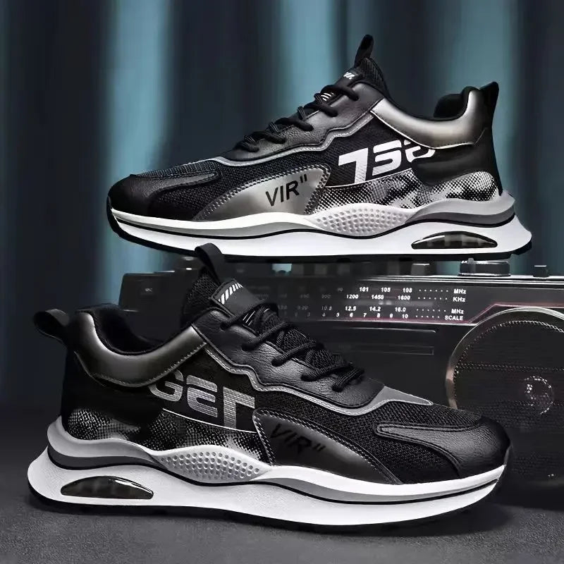 Men's Shoes Fashion 2024 Breathable Mesh Casual Shoes Student Running Lace Up Comfort Sports Shoes Sneakers Zapatillas De Hombre