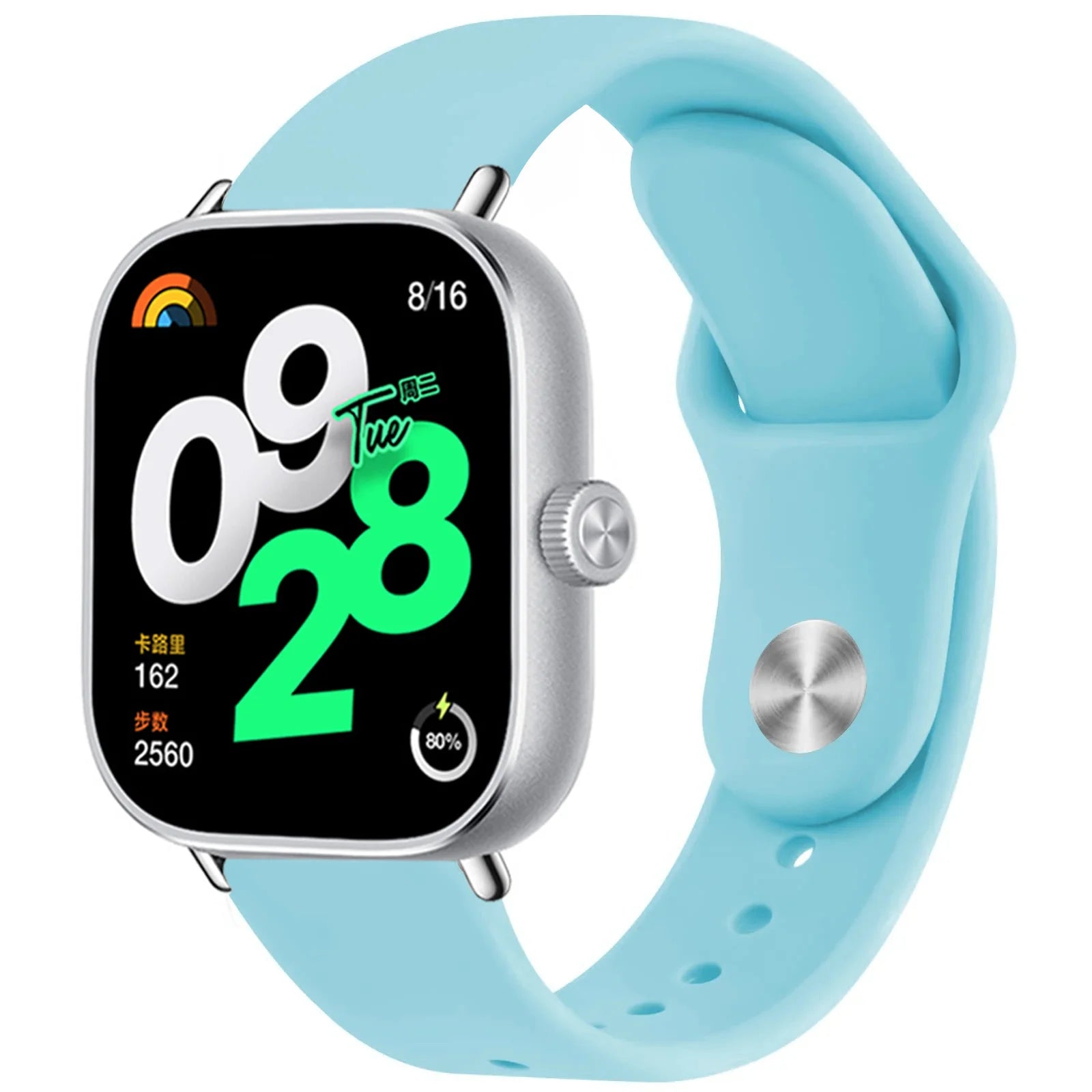Silicone Band for xiaomi Redmi Watch 4 Strap accessories wristband Sport Replacement belt correa bracelet Miband 8 pro bands