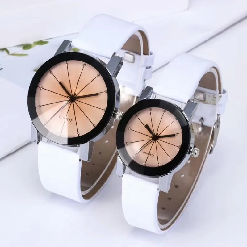 Relógio Feminino Bracelete de Couro – Luxo Fashion e Esportivo com Data Automática