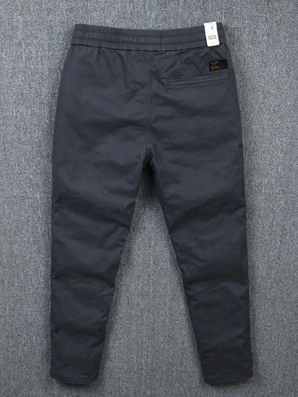 Men's Loose Fit Pure Cotton Work Pants Durable Casual Trousers for Labor Protection Fashionable Urban Style Long Pants