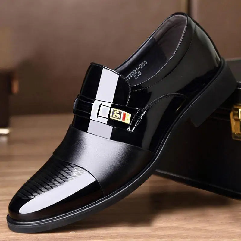 Autumn Men's business Shoes Fashion Dress footwear Casual comfortable small leathershoes Simple versatile male shoe Zapatos 2024