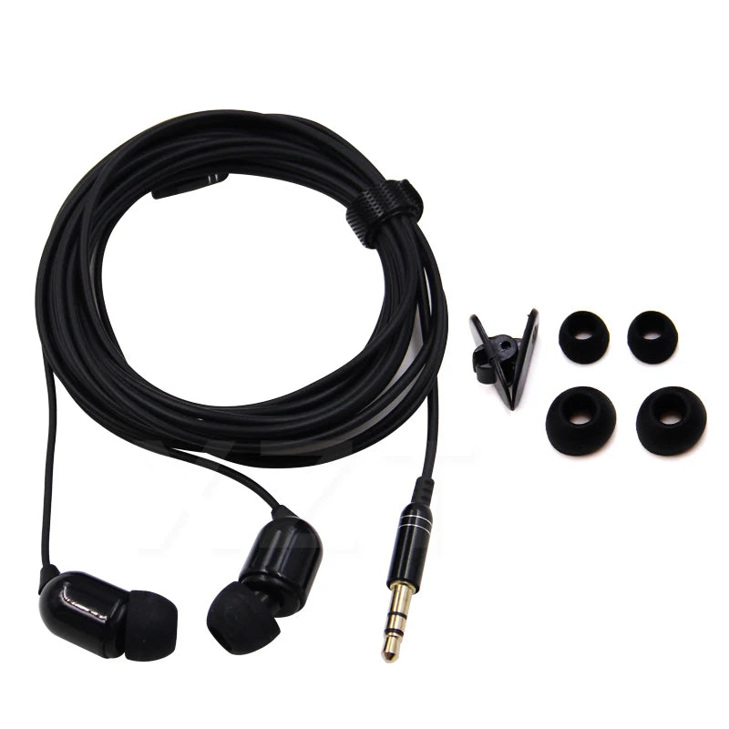 High Quality Long Earphones in ear Wired Earphone Monitor Headphone 3.5mm Stereo Headset for xiaomi iphone 5 6 Phone
