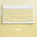 Teclado Bluetooth recarregável para tablet, celular e PC. Mini teclado sem fio portátil ultrafino de 10 polegadas para iPad e Xiaomi.