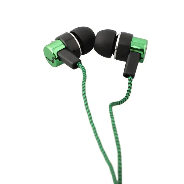 Fone de ouvido intra-auricular com fio de 3,5 mm, caixa básica com 2 unidades, fones de ouvido estéreo com graves potentes, cancelamento de ruído, fone de ouvido para celular com graves excelentes.