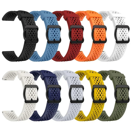 22mm Breathable Silicone Strap For OnePlus Watch 3 2 2R/OnePlus 46mm WatchBand For OPPO Watch 4Pro X X2/Realme Watch S2 2 3 3Pro
