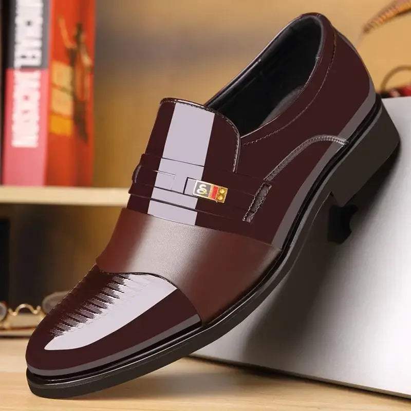 Autumn Men's business Shoes Fashion Dress footwear Casual comfortable small leathershoes Simple versatile male shoe Zapatos 2024