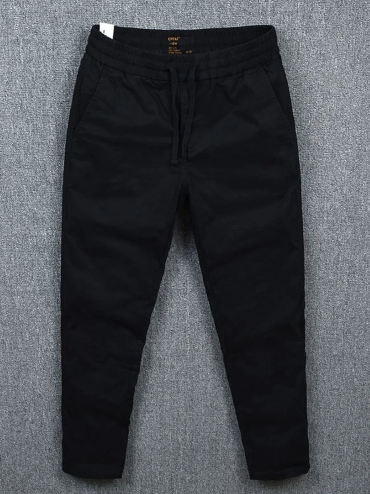 Men's Loose Fit Pure Cotton Work Pants Durable Casual Trousers for Labor Protection Fashionable Urban Style Long Pants