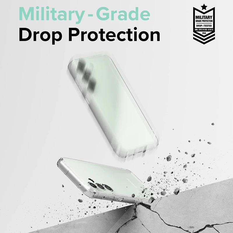 Capa ultrafina transparente de silicone TPU para Samsung Galaxy S24 Ultra, compatível com Samsung S24, S23, S22, S21 Ultra FE, A14, A34, A54 e 5G.