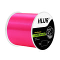Linha de pesca HLUR 500m Super Strong Nylon Monofilamento de Alta Qualidade Resistente à Abrasão, Linha de Pesca Japonesa 4.4-28.6LB Fluorocarbono Afundante