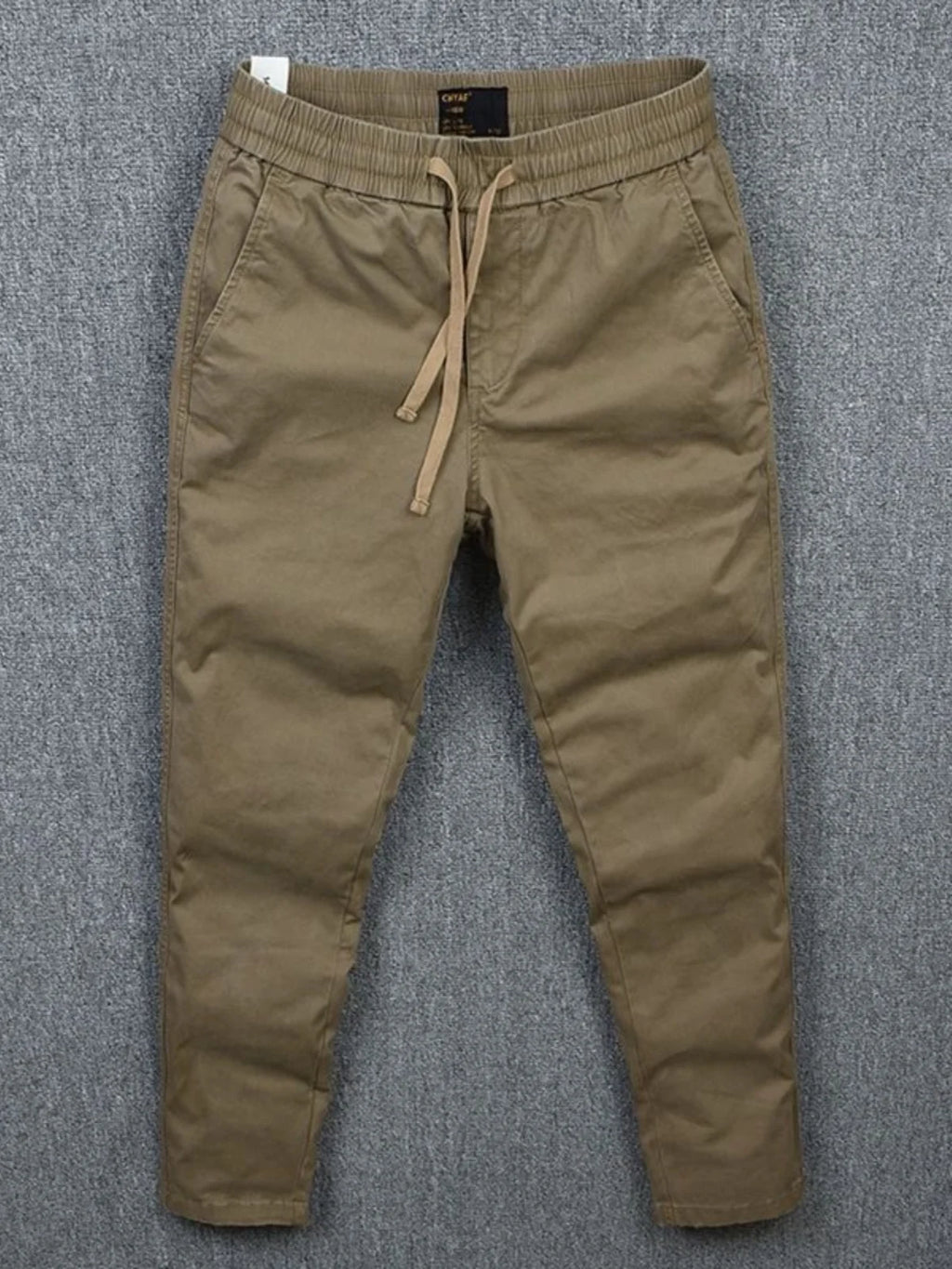 Men's Loose Fit Pure Cotton Work Pants Durable Casual Trousers for Labor Protection Fashionable Urban Style Long Pants
