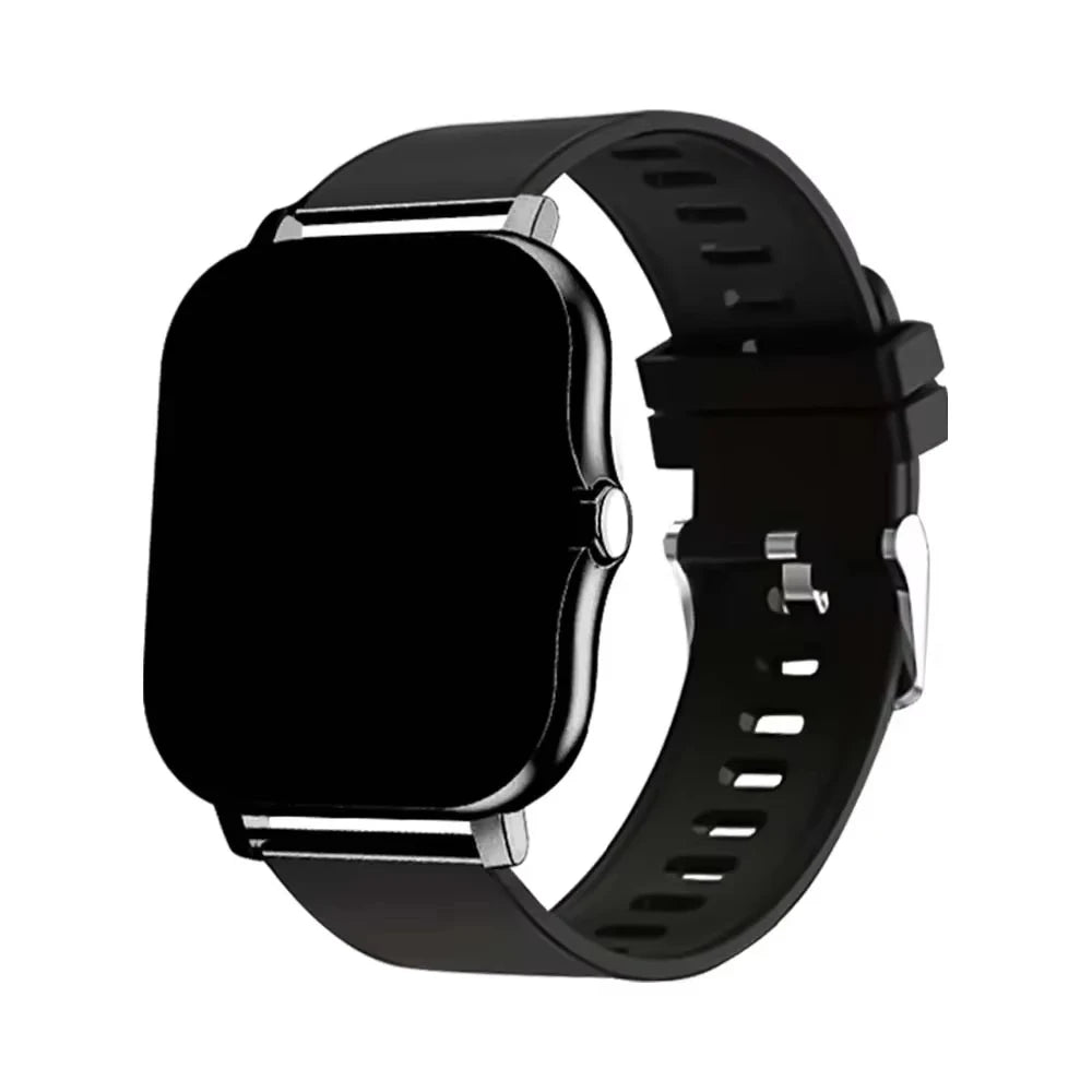 LAXASFIT 2025 Novo Smartwatch com Bluetooth, Tela Sensível ao Toque, Monitor de Frequência Cardíaca, Relógio Inteligente para Esportes e Fitness, Presente Ideal para Homens e Mulheres