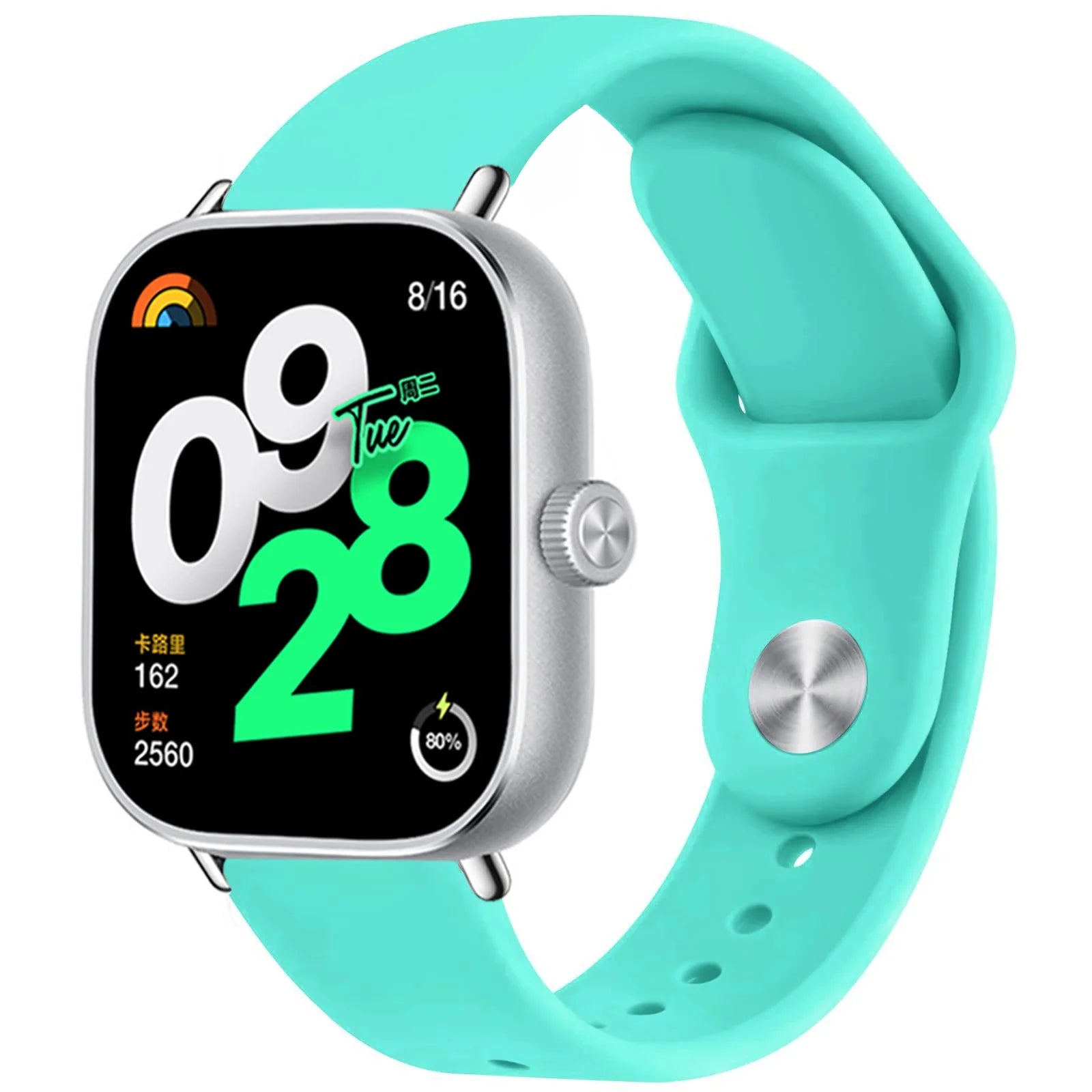 Silicone Band for xiaomi Redmi Watch 4 Strap accessories wristband Sport Replacement belt correa bracelet Miband 8 pro bands