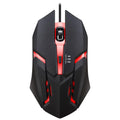 Mouse gamer com fio USB retroiluminado por LED, modelo 20251 PC ITLY M01, para desktop, laptop e computador de escritório.