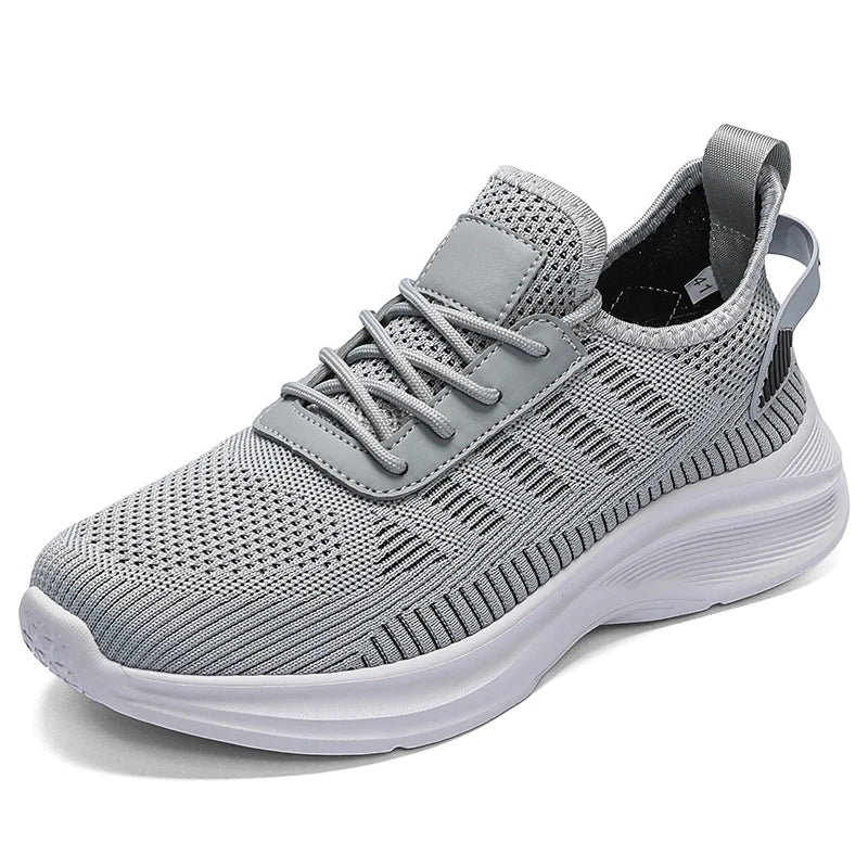 New Men's Sneakers Thick Sole Comfortable Casual Shoes Lightweight Breathable Fashion Running Shoes Luxury Male Tenis Masculino